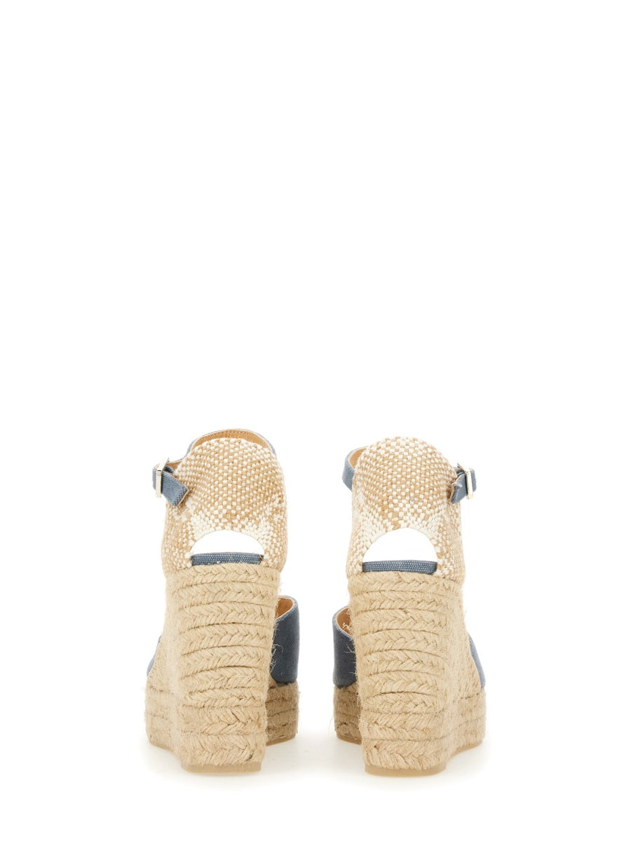 Castañer Zeppe - Blu | Wanan Luxury