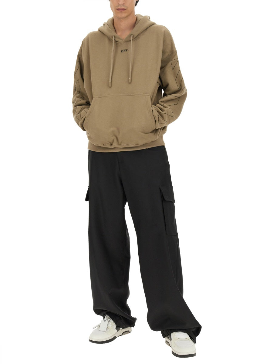 Off-White Felpe - Beige | Wanan Luxury