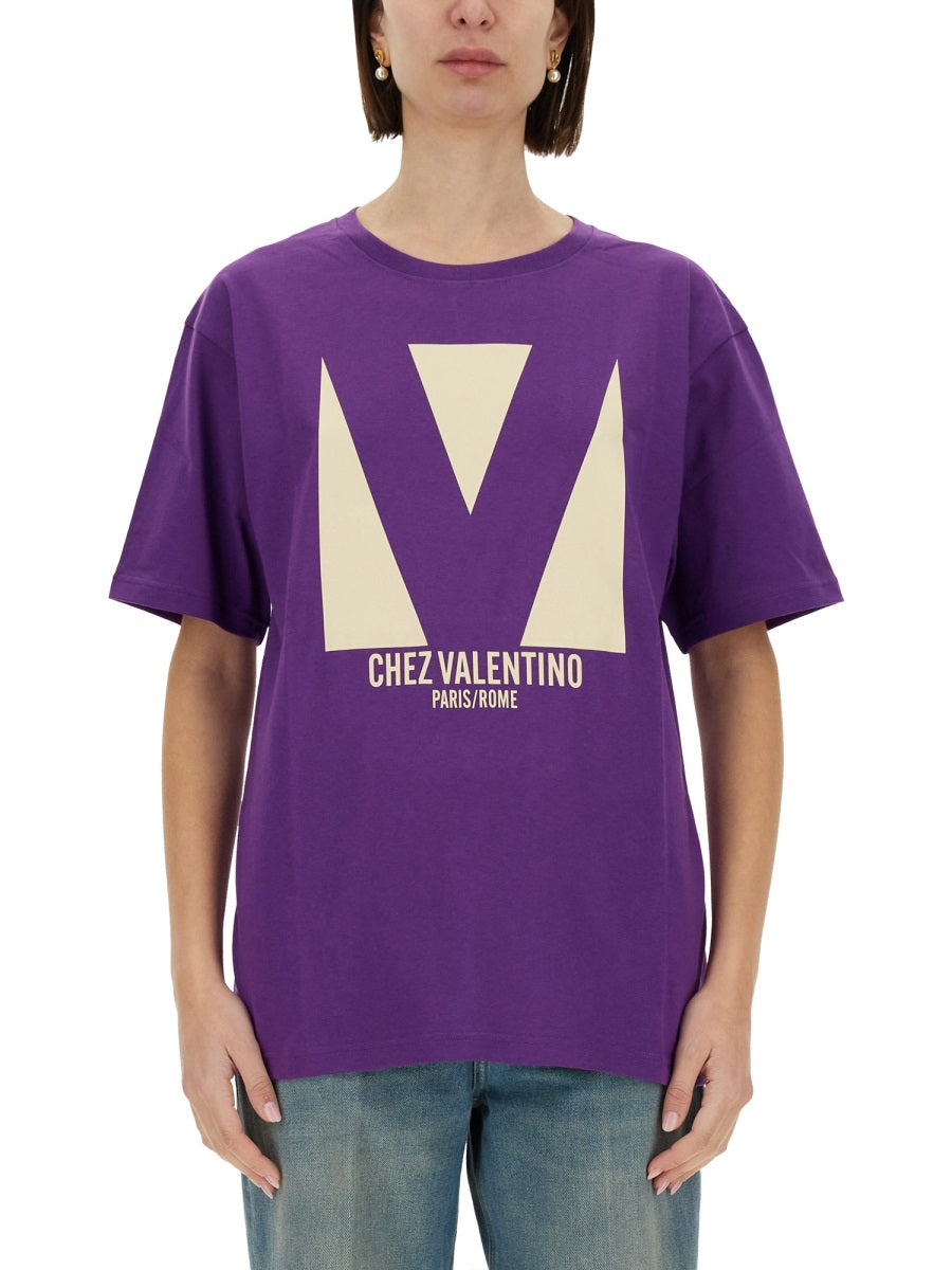 Valentino Garavani T shirt - Viola | Wanan Luxury