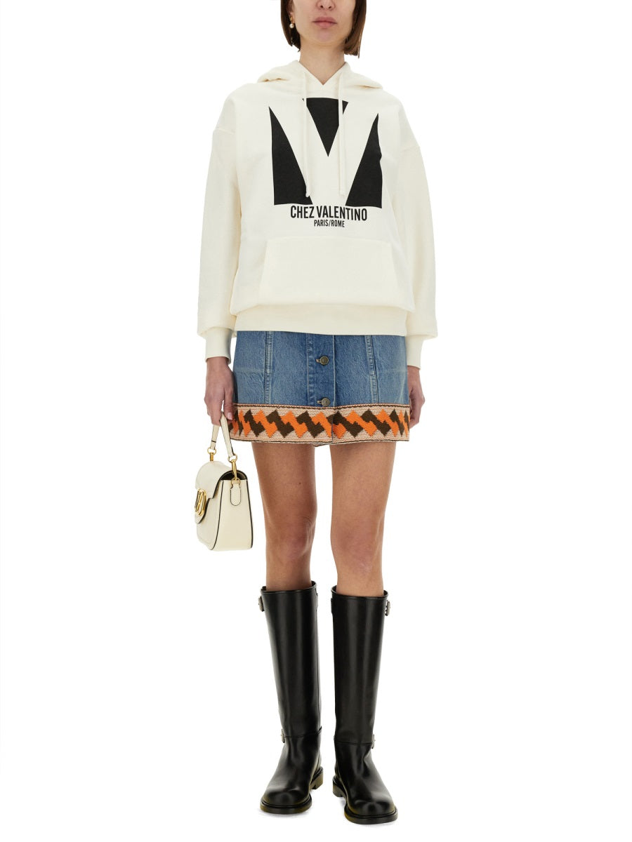 Valentino Garavani Felpe - Bianco | Wanan Luxury