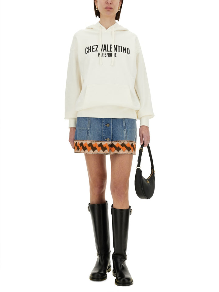 Valentino Garavani Felpe - Bianco | Wanan Luxury