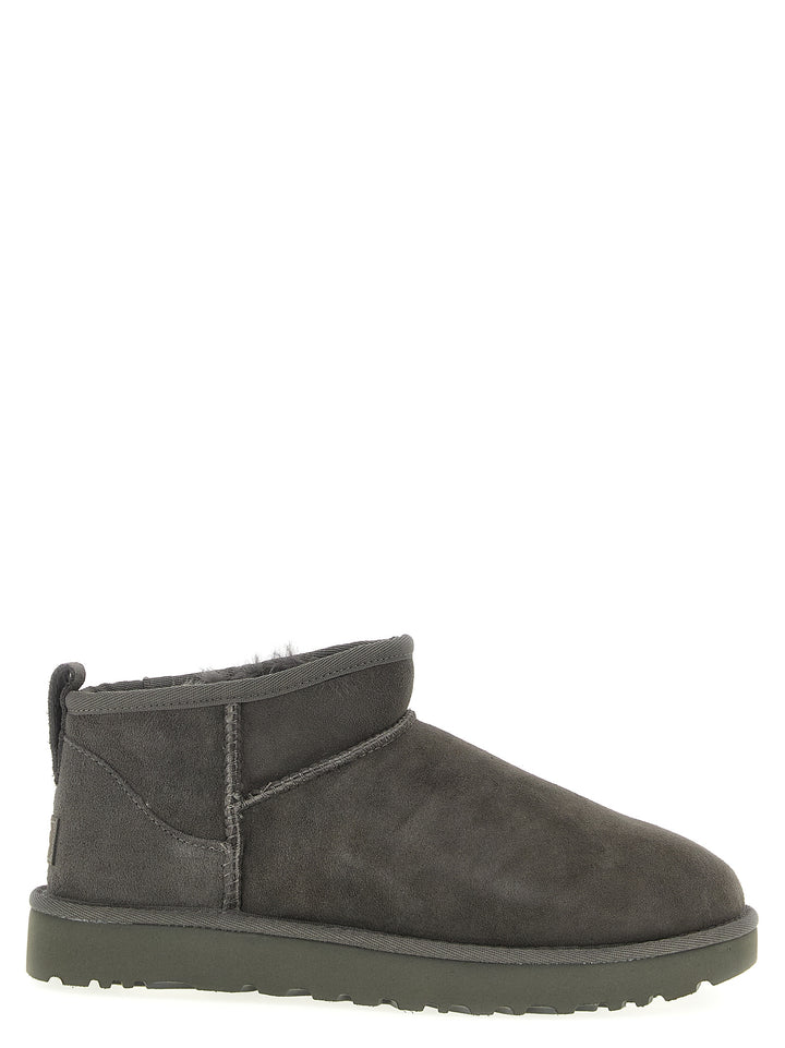 Ugg Classic Ultra Mini Stivali e Stivaletti - Grigio | 0e43a3ad17e97e25df517ba3213a0baff313ab42