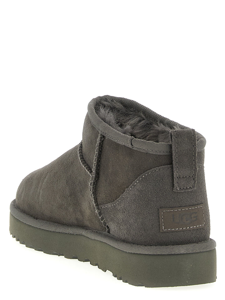 Ugg Classic Ultra Mini Stivali e Stivaletti - Grigio | 18a873178596b76ad4b56c6a283c91c12aa7cd95