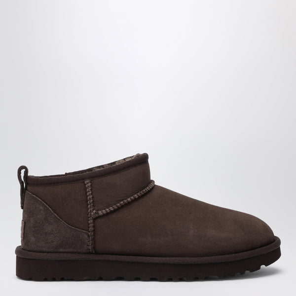 Brown Classic Ultra Mini Ankle Boots