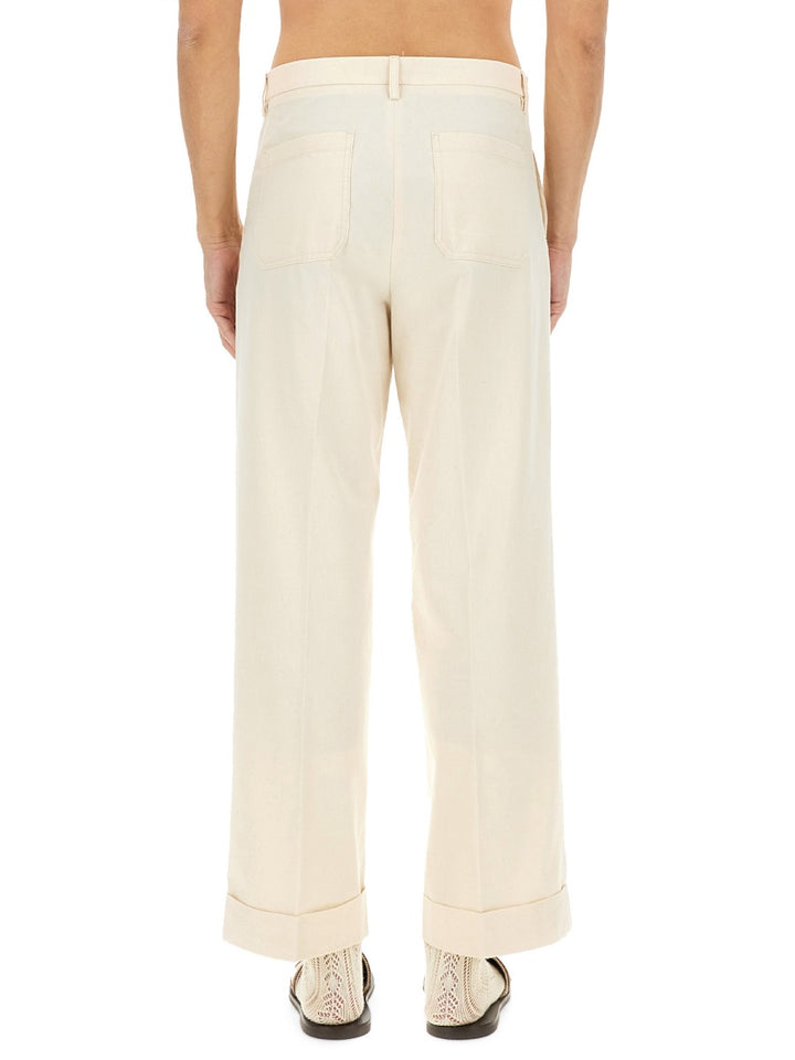 Valentino Garavani Pantaloni - Bianco | Wanan Luxury