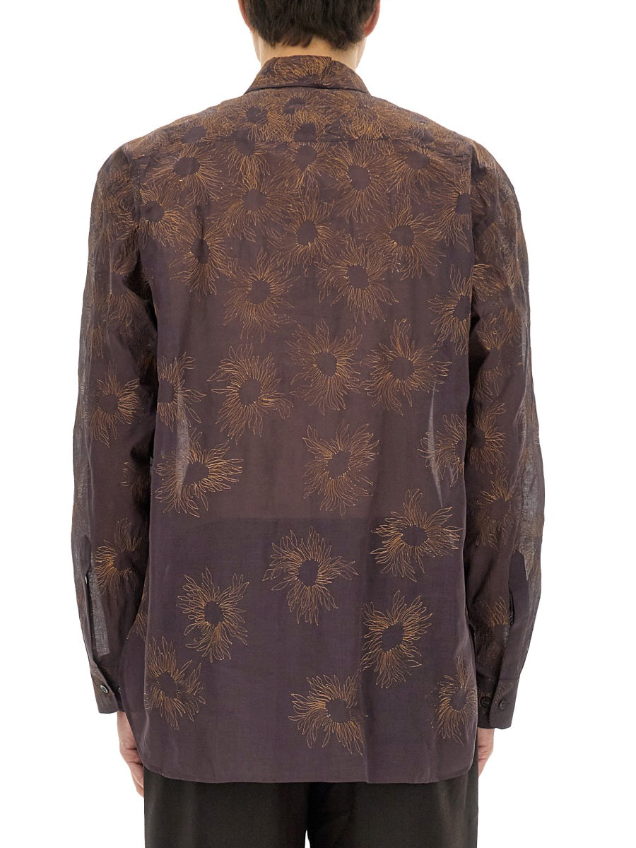 Dries Van Noten Camicie - Bordeaux | 9c2780ef62780deddbded0adcd36d8e64bfe2677