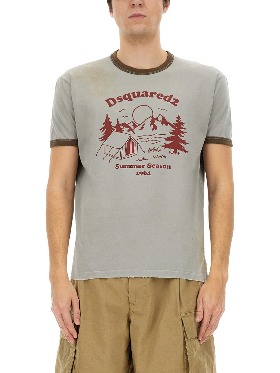 Dsquared2 T shirt - Grigio | Wanan Luxury