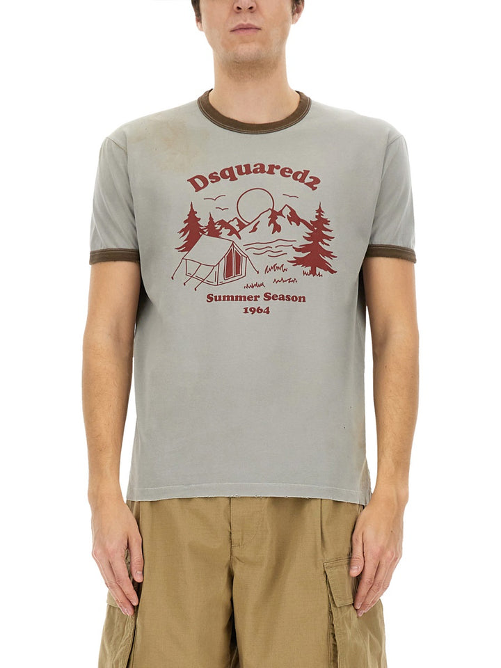 Dsquared2 T shirt - Grigio | Wanan Luxury
