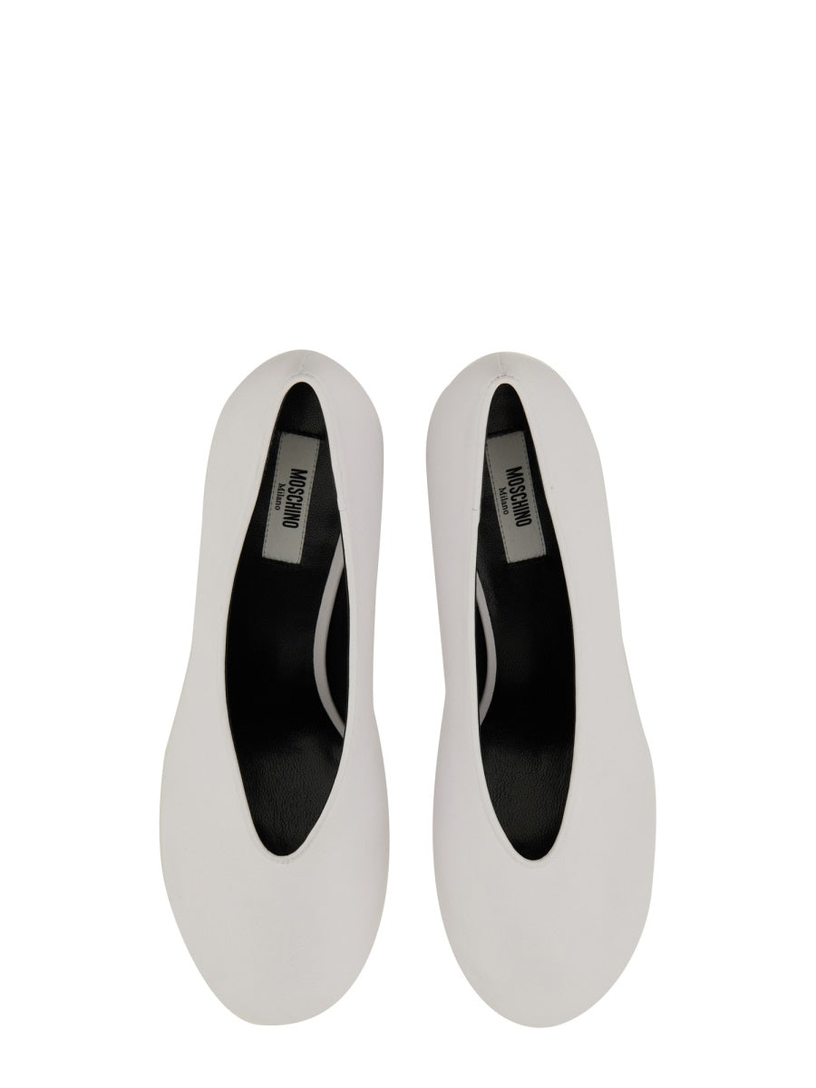 Moschino Decollete - Bianco | Wanan Luxury