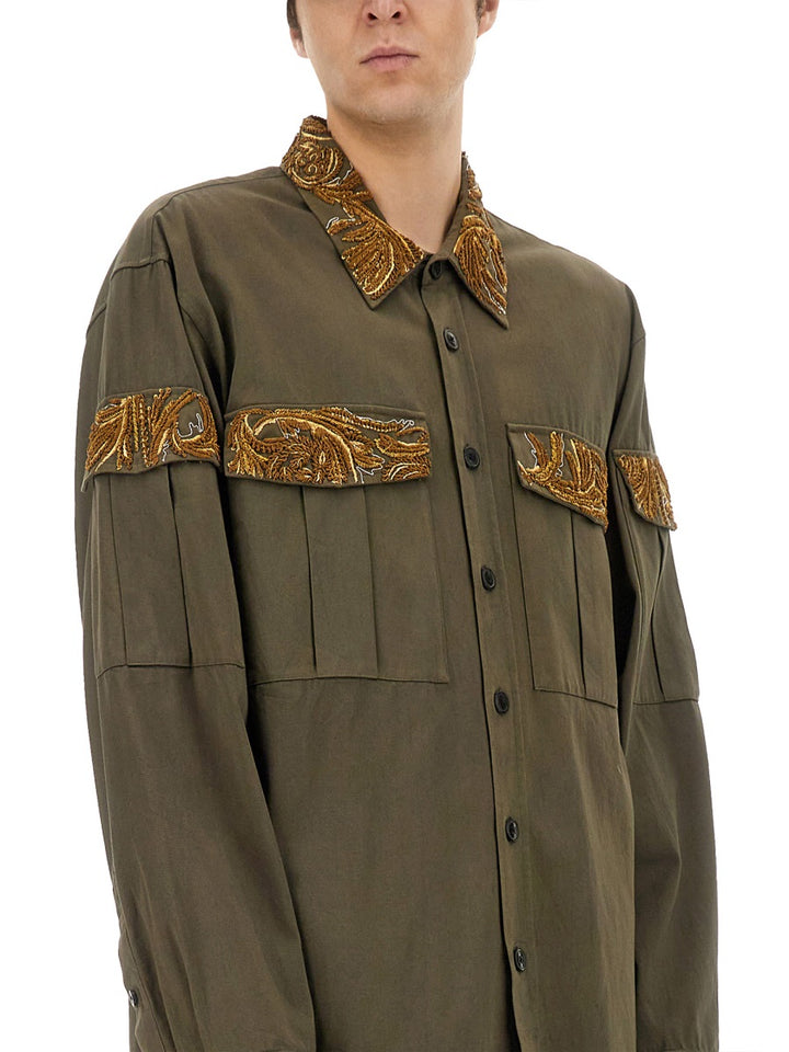 Dries Van Noten Camicie - Brown | 95814ce3fc944e2aa3fe998ac465e097773e4d9b