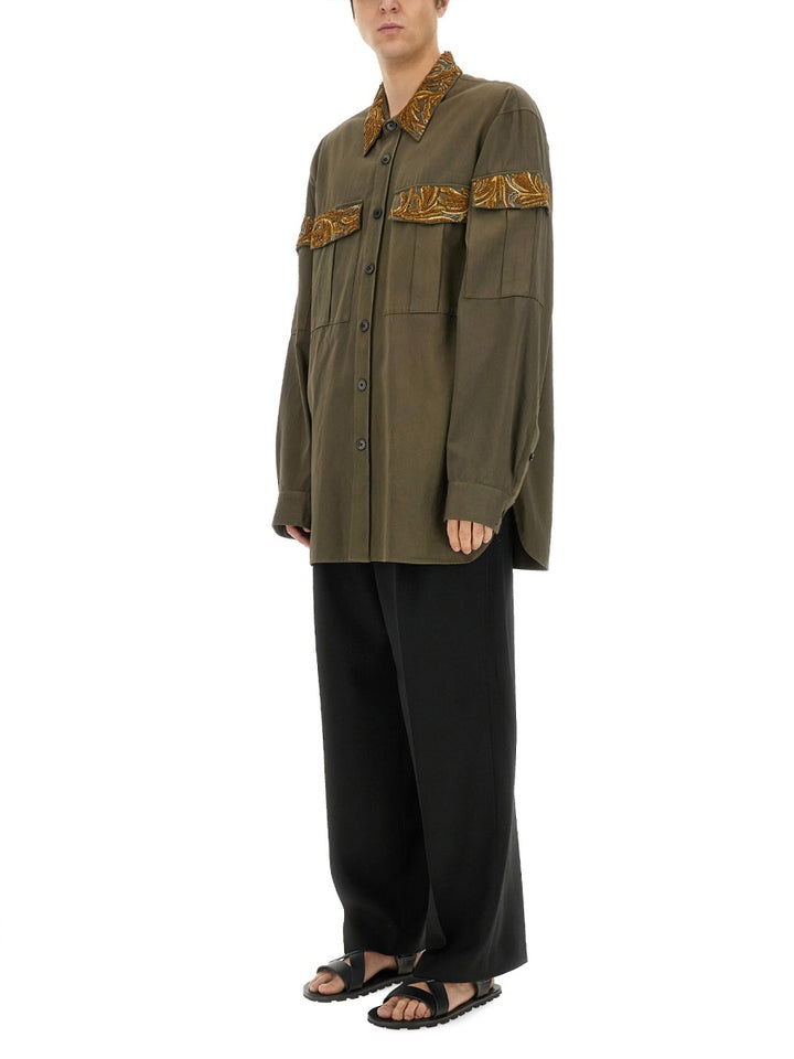 Dries Van Noten Camicie - Brown | 0742e8e54d7d50f459a74b7d29c9682f76d9793f
