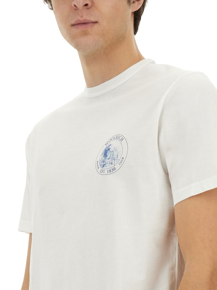 Woolrich T shirt - Bianco | Wanan Luxury