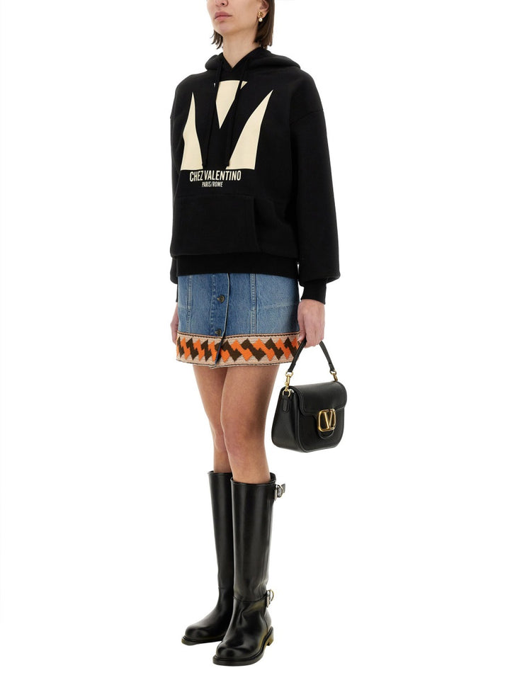 Valentino Garavani Felpe - Nero | Wanan Luxury