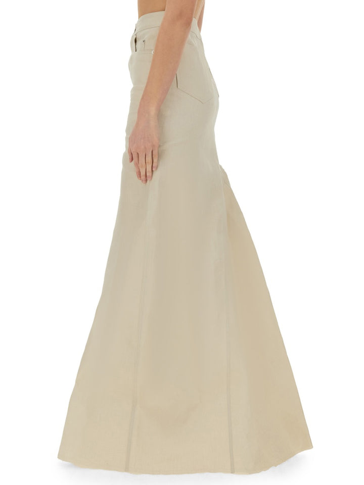 Rick Owens Gonne - Beige | Wanan Luxury