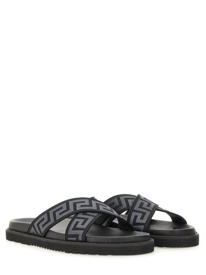 Versace Sandali - Nero | Wanan Luxury