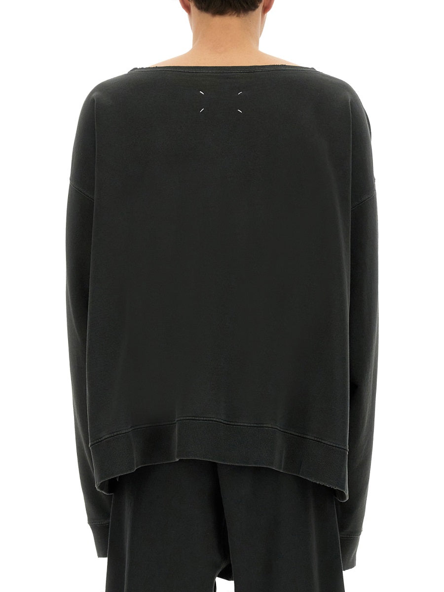 Maison Margiela Felpe - Grigio | Wanan Luxury