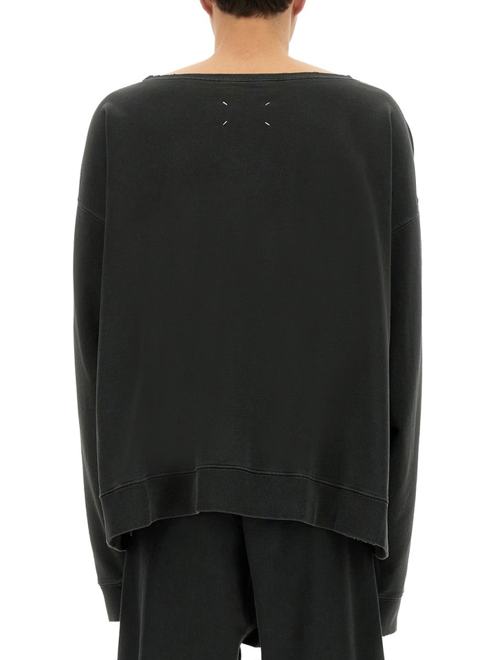 Maison Margiela Felpe - Grigio | Wanan Luxury