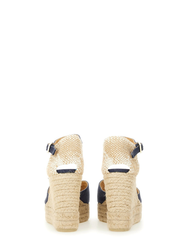 Castañer Zeppe - Blu | Wanan Luxury