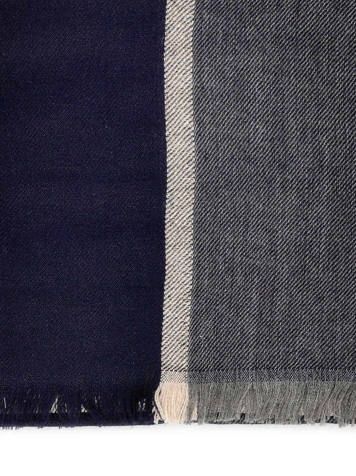 Brunello Cucinelli Scarfs - MARIN BLUE GREY | 24d0b28ee708ec1edfbe39a3432fb97f17fd22d7