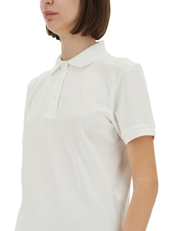 Barbour Polo - Bianco | Wanan Luxury