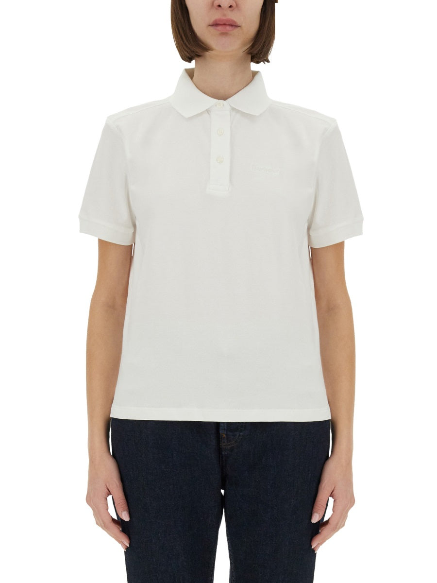 Barbour Polo - Bianco | Wanan Luxury
