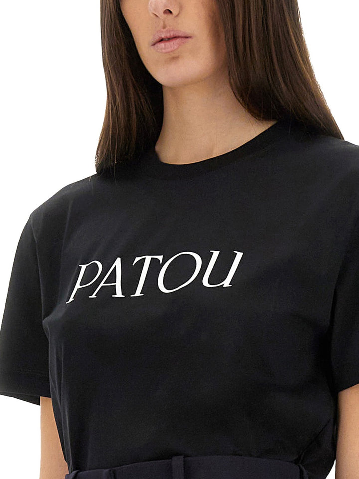 Patou T shirt - Nero | Wanan Luxury