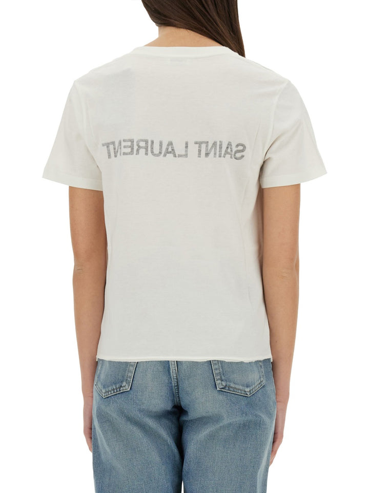Saint Laurent T shirt - White | 8c82dabcb838f25e072670d8b39ba1d1f9faea03