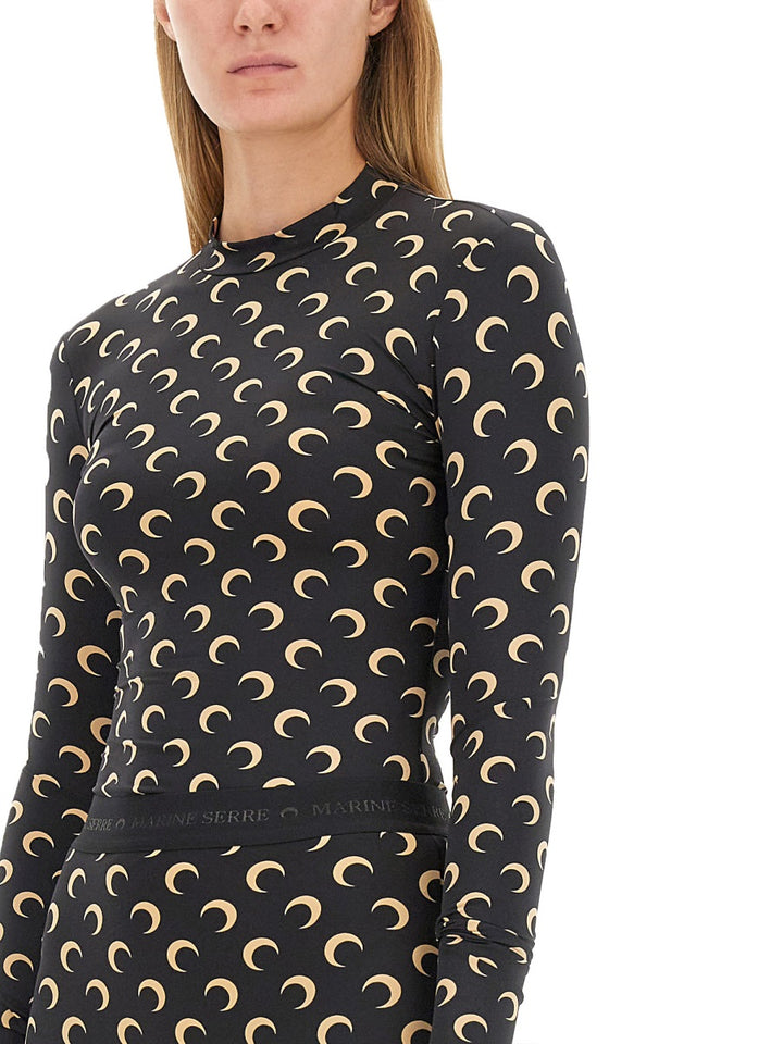 Marine Serre Top - Beige | Wanan Luxury