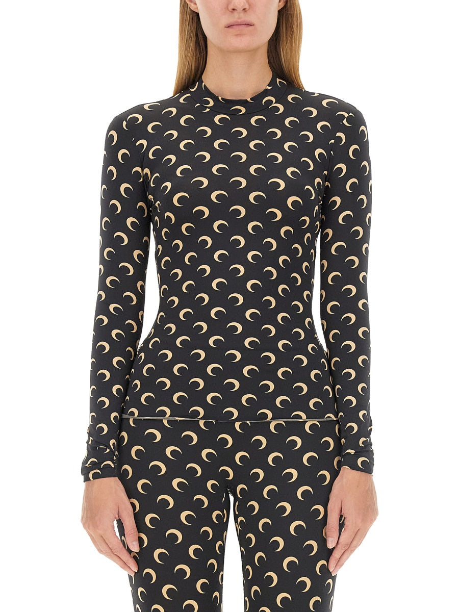 Marine Serre Top - Beige | Wanan Luxury