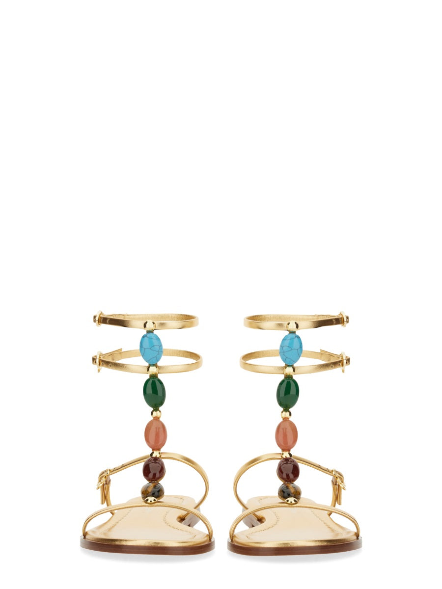 Gianvito Rossi Sandali - Oro | Wanan Luxury