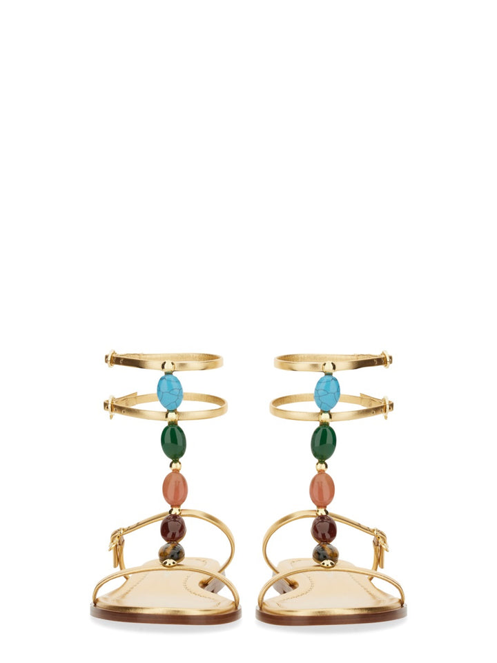 Gianvito Rossi Sandali - Oro | Wanan Luxury