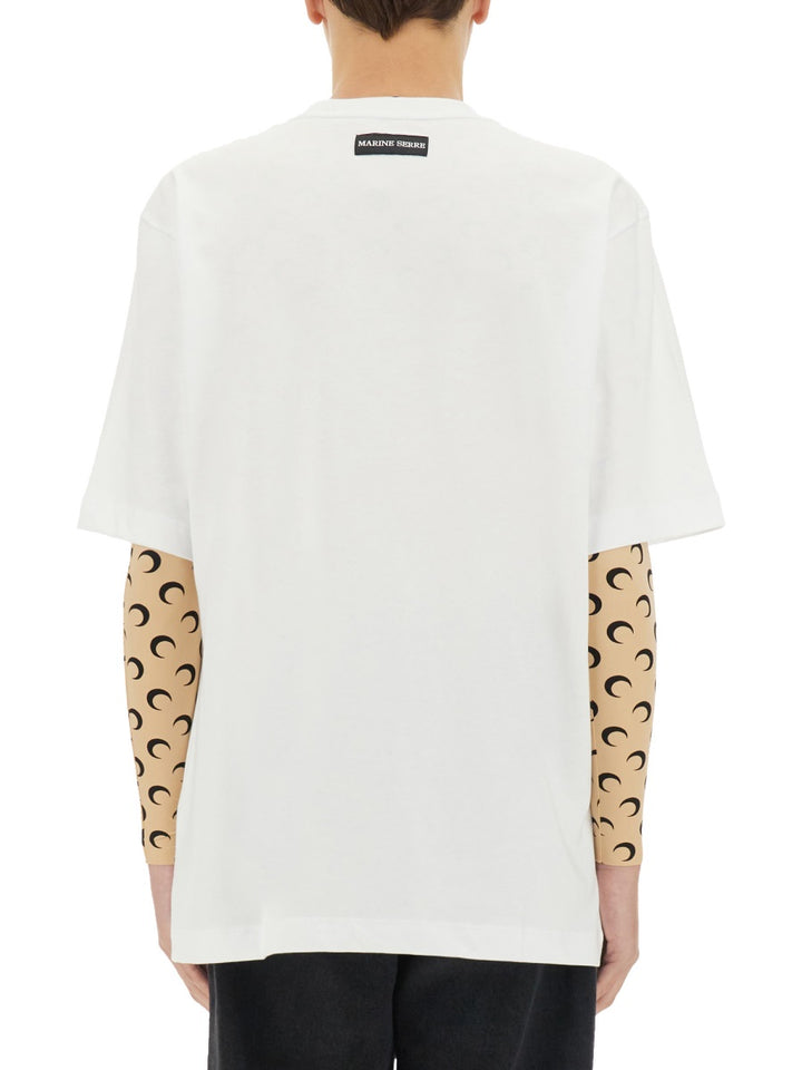 Marine Serre T shirt - White | 76a59af1cd1c9daad56c1ca123ecfe5f70569a6d