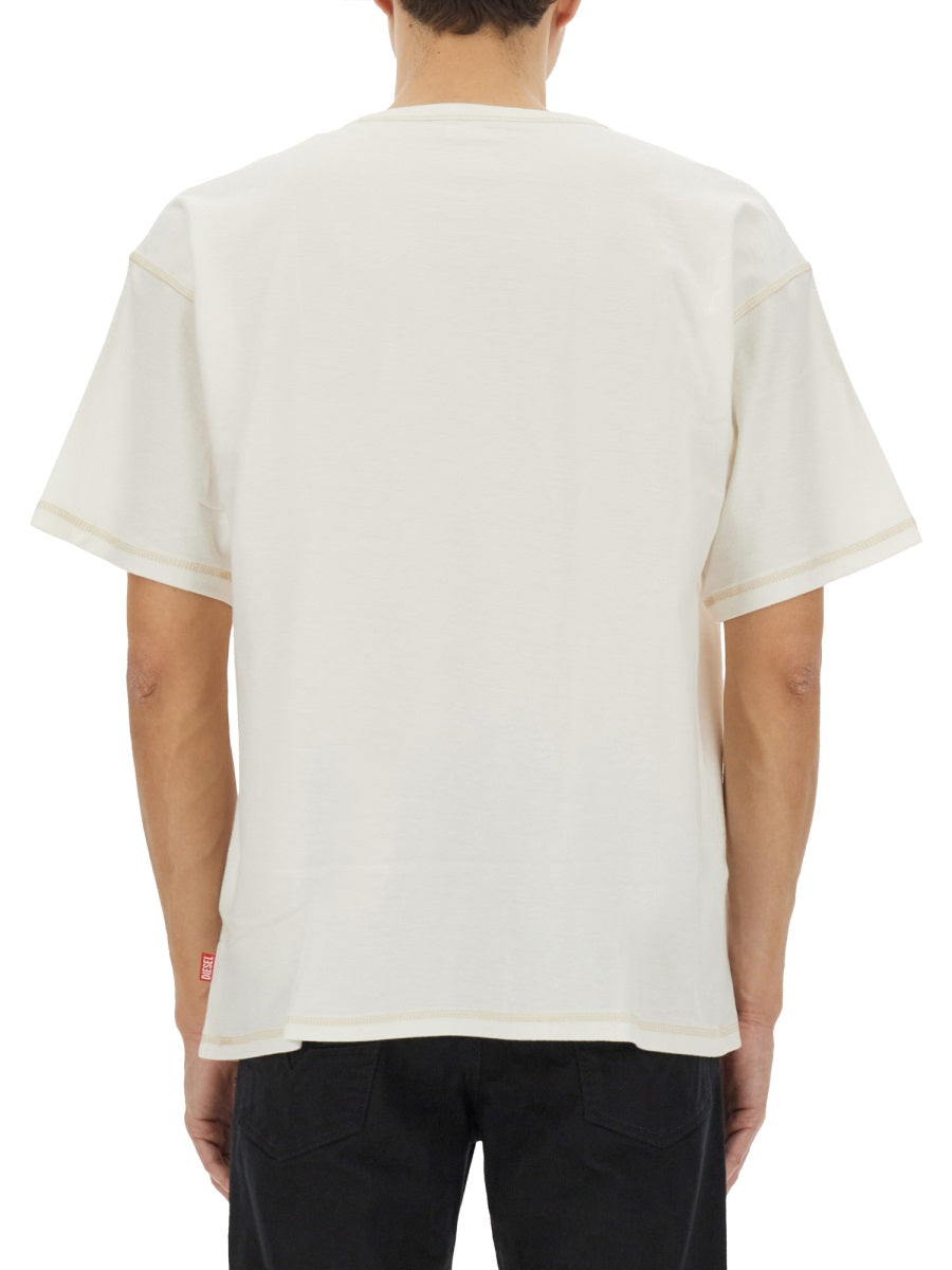 Diesel T shirt - Bianco | Wanan Luxury