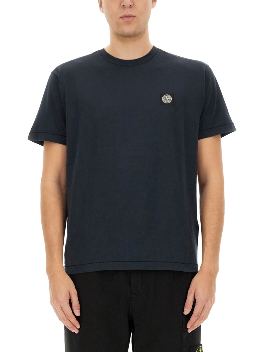Stone Island T shirt - Blu | Wanan Luxury