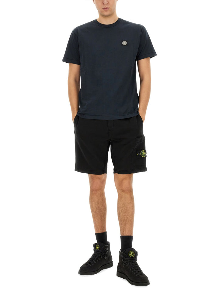 Stone Island T shirt - Blu | Wanan Luxury