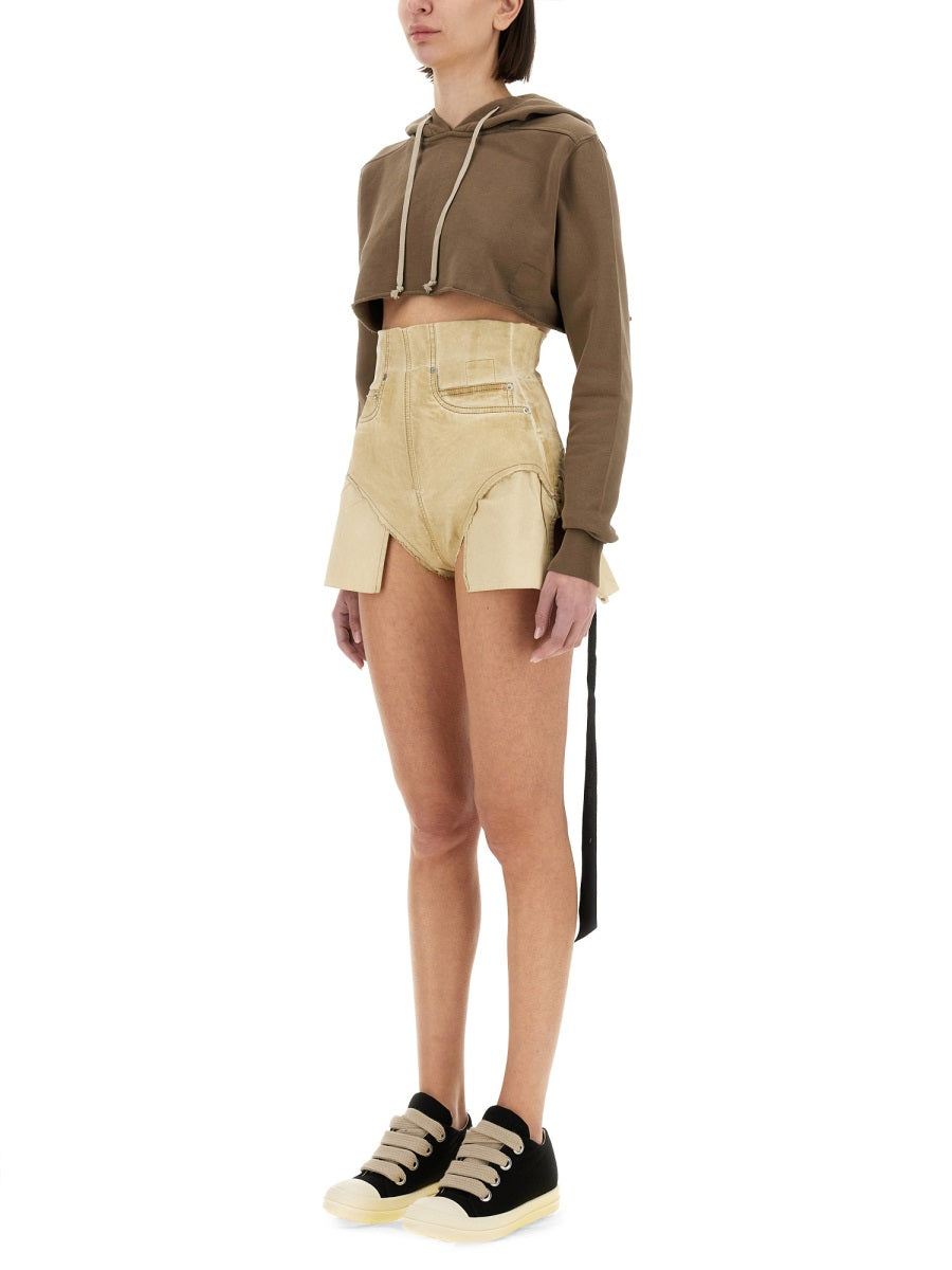 Rick Owens x Drkshdw Felpe - Beige | Wanan Luxury