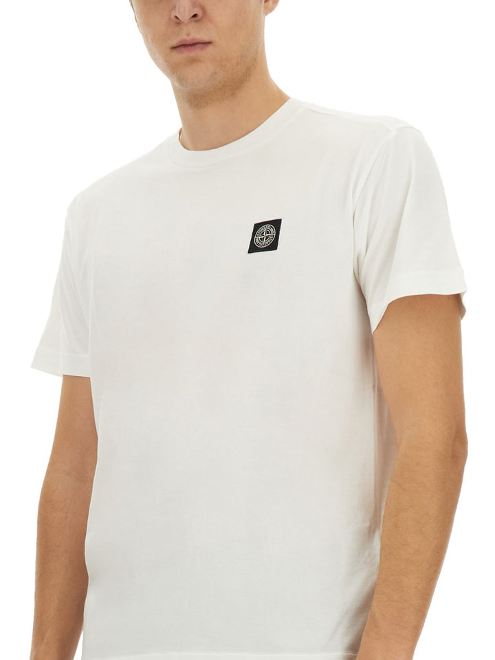 Stone Island T shirt - Bianco | Wanan Luxury