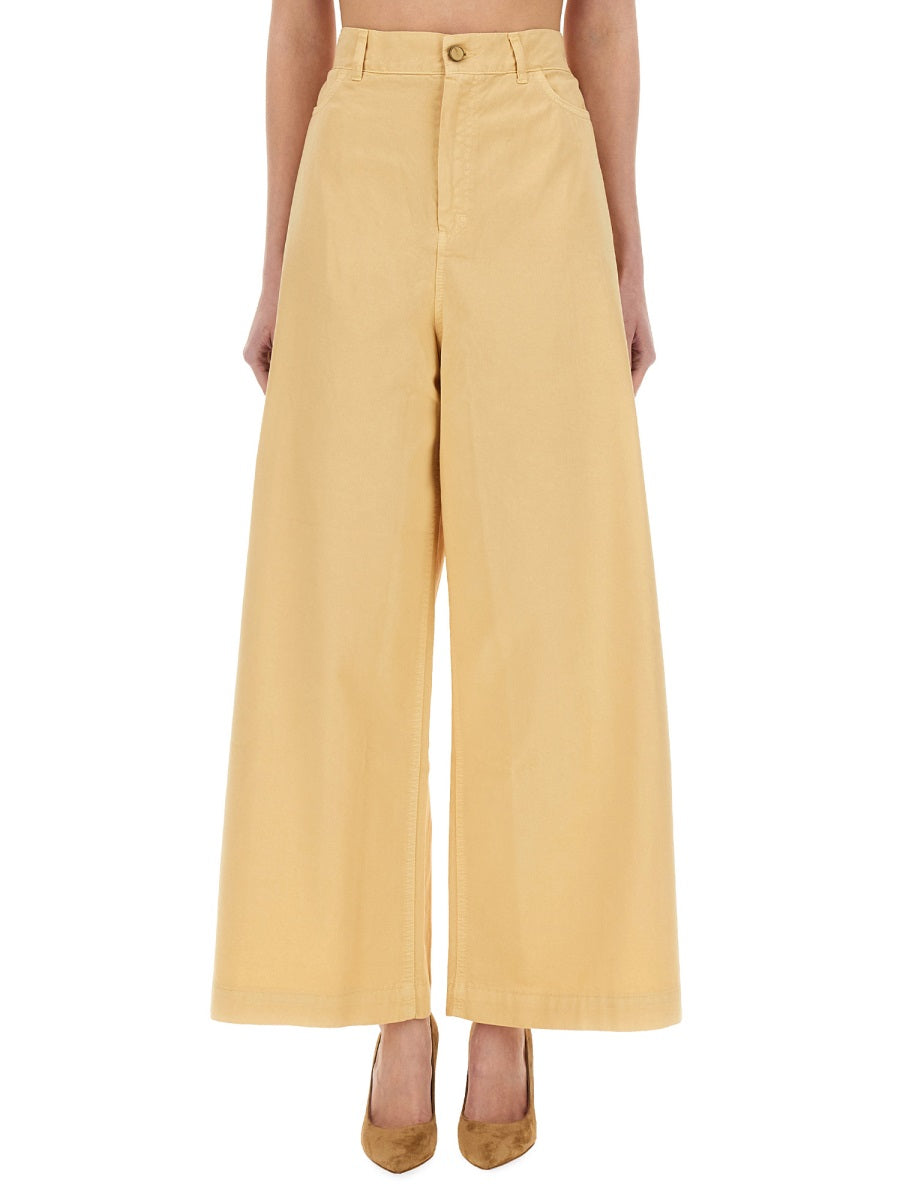 Alysi Pantaloni - Yellow | 8b63034874f8cc311afeeee0a77a935eb315d45d