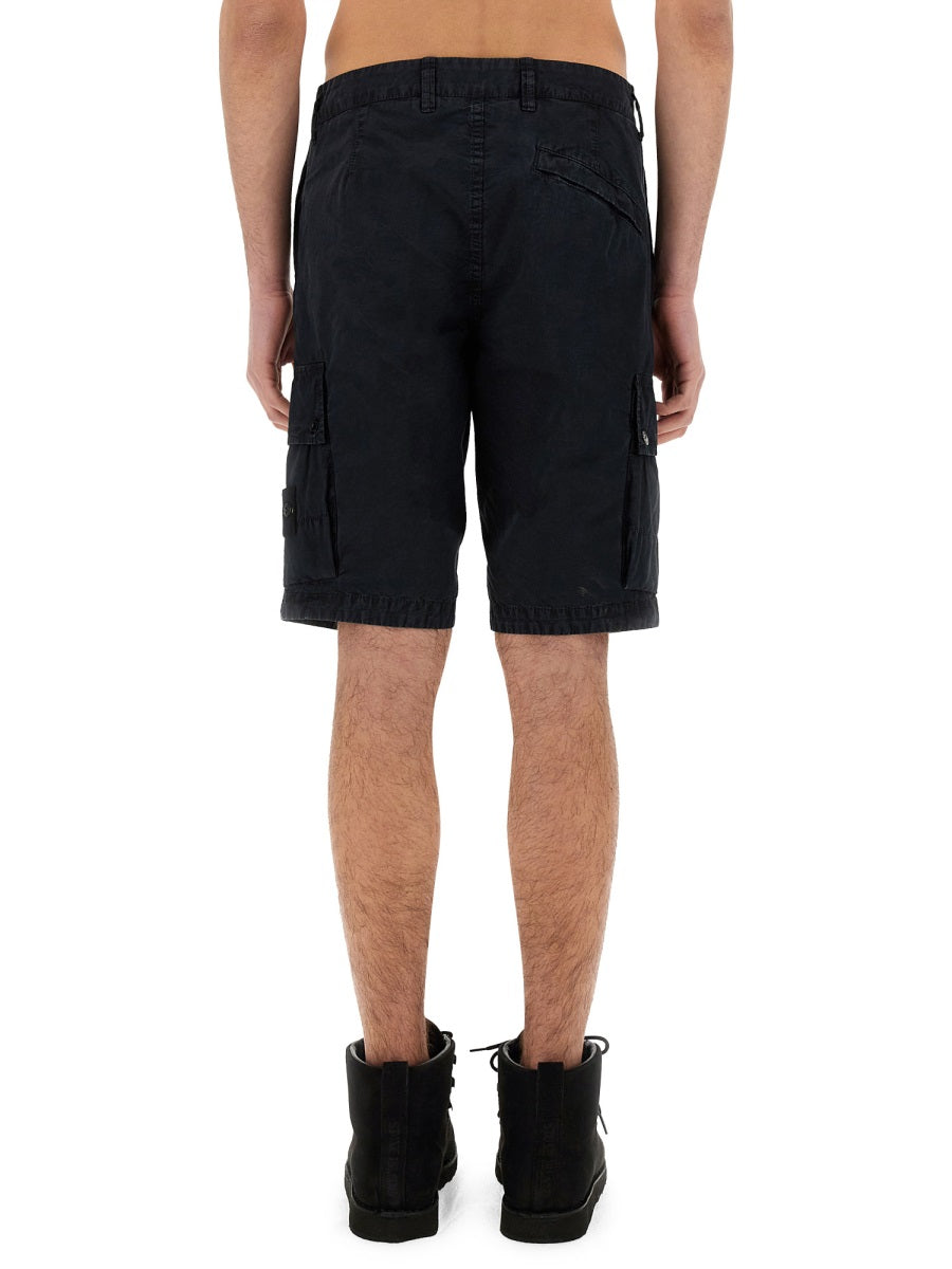 Stone Island Shorts - Blu | Wanan Luxury
