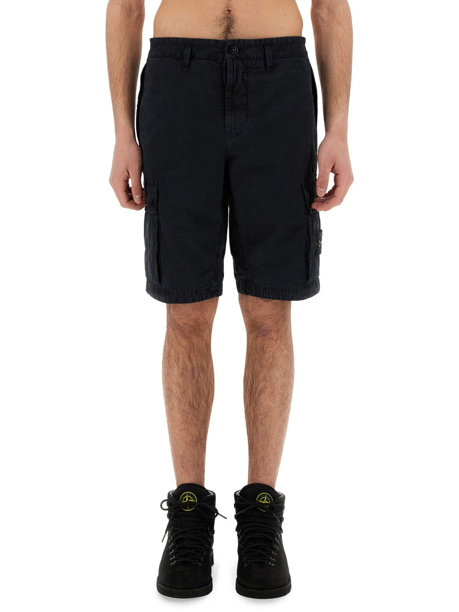 Stone Island Shorts - Blu | Wanan Luxury
