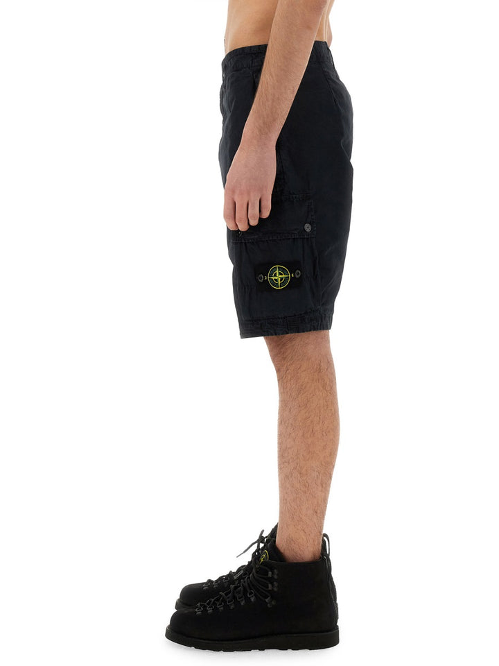 Stone Island Shorts - Blu | Wanan Luxury