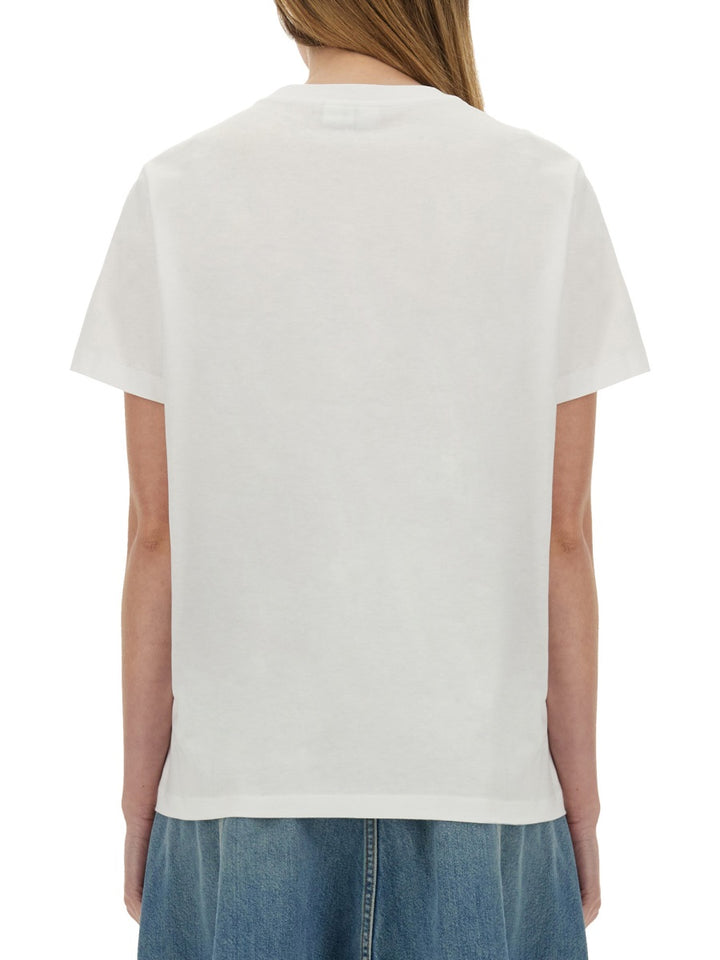 Ganni T shirt - Bianco | Wanan Luxury