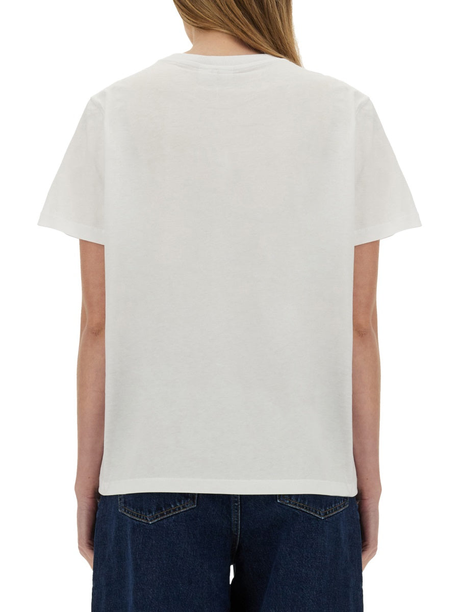 Ganni T shirt - Bianco | Wanan Luxury