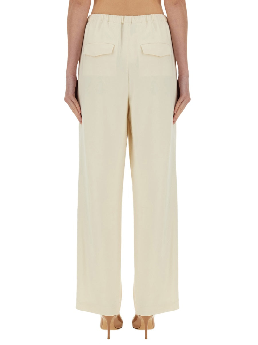 Theory Pantaloni - Bianco | Wanan Luxury