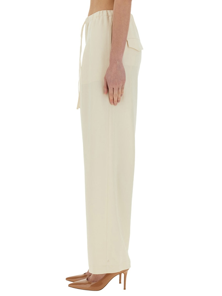 Theory Pantaloni - Bianco | Wanan Luxury