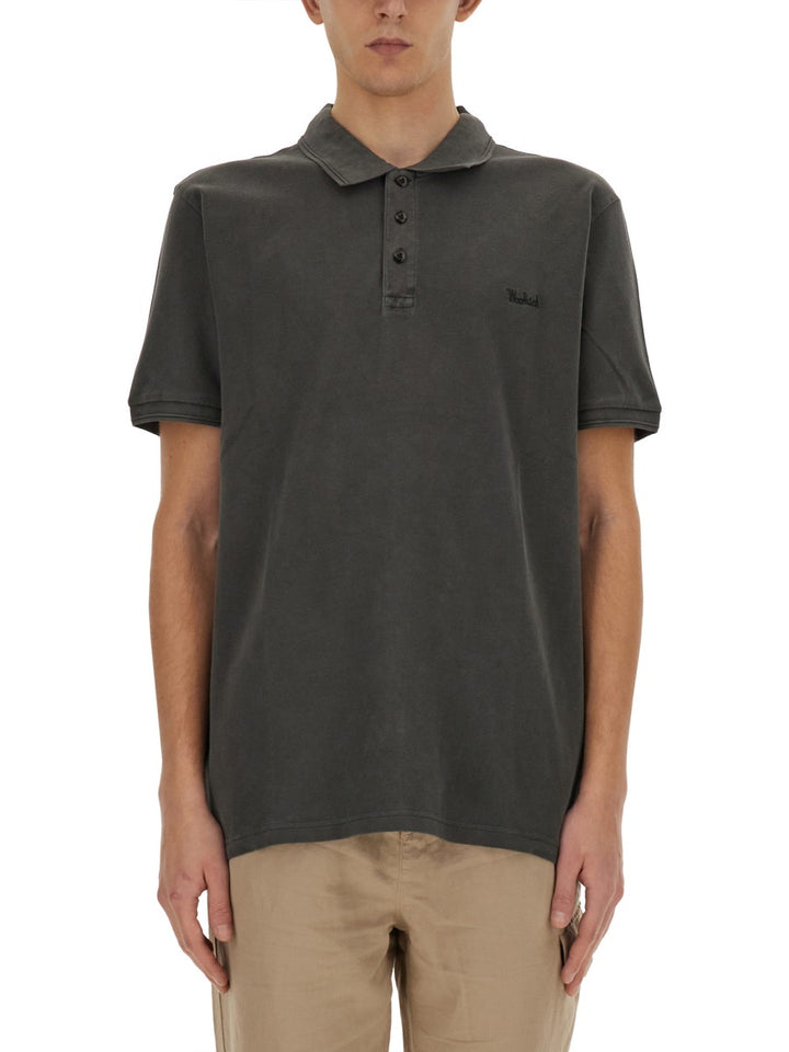 Woolrich Polo - Nero | Wanan Luxury