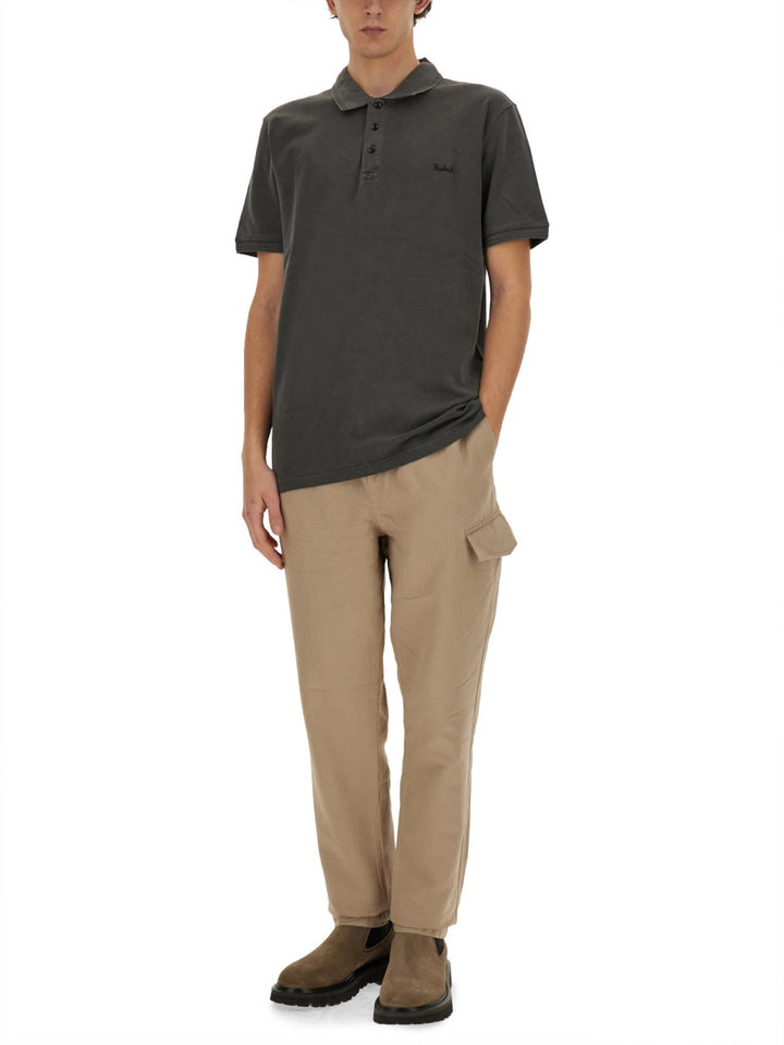 Woolrich Polo - Nero | Wanan Luxury