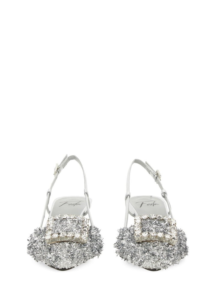 Roberto Festa Decollete - Argento | Wanan Luxury