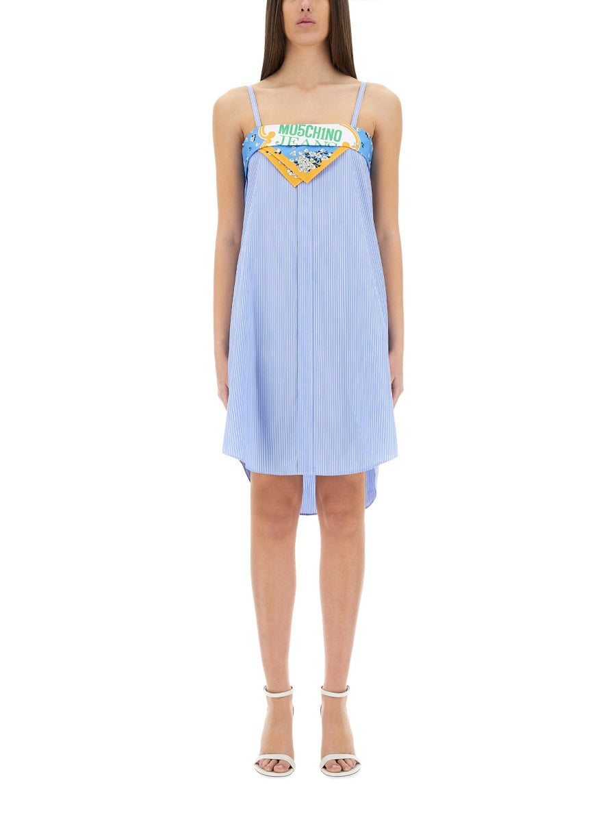 Moschino Jeans Abiti - Bianco, Azzurro | Wanan Luxury