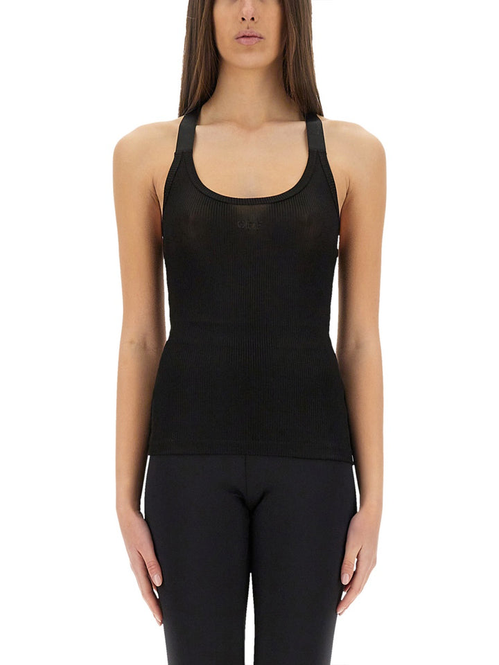 Off-White Top - Nero | Wanan Luxury